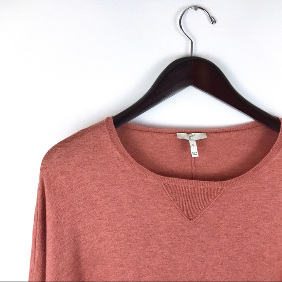 Joie Sweaters - Joie Trip Heathers Pale Clay Dolman Sweater Small